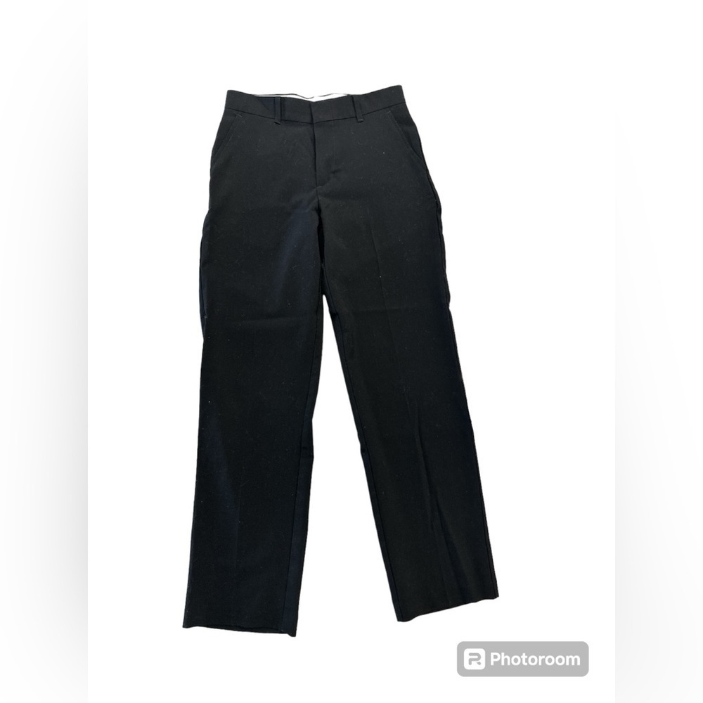 Chaps Boys size 12 black dress pants